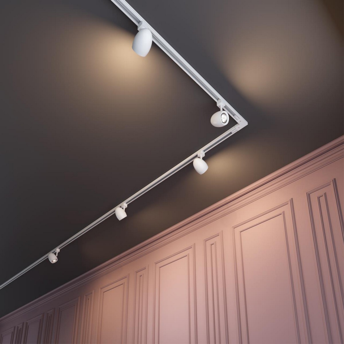 Трековые светодиодные светильники Светильник трековый однофазный трехжильный NOVOTECH 370546 VETERUM 