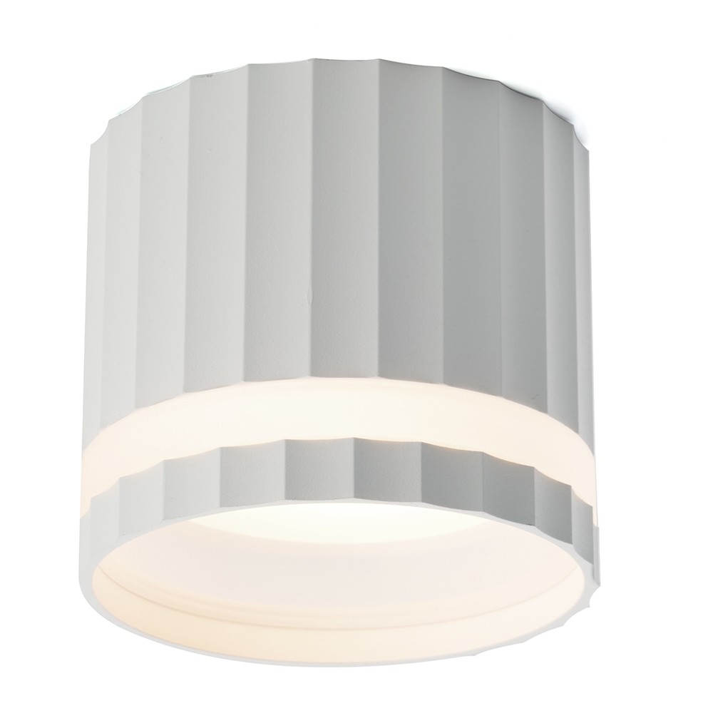 Накладные светодиодные светильники Светильник потолочный Feron HL369 Barrel OLYMPUS GX53 белый 48679 