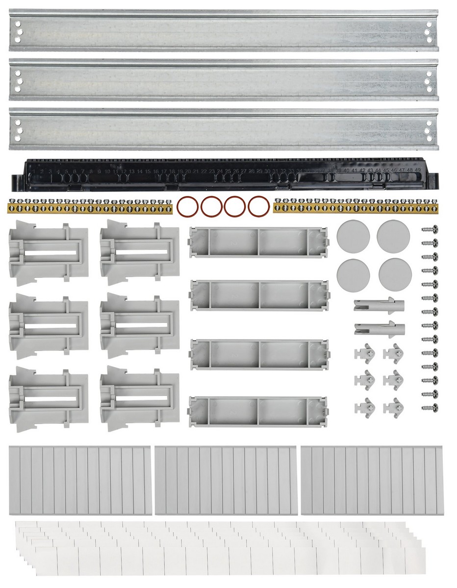 Пластиковые боксы и щиты IEK Корпус пластиковый IEK TEKFOR КМПн-54 IP65 черн. прозр. дверь TF5-KP72-N-54-65-K03-K02