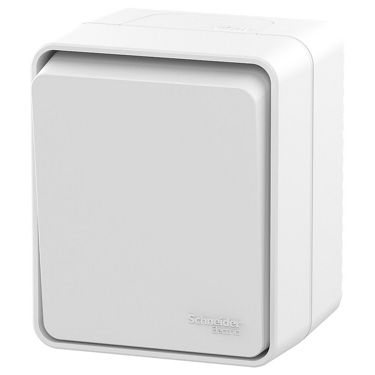 AtlasDesign Белый Выключатель Systeme Electric AtlasDesign Profi54 Наруж Белый кнопочный 1-клавишный 10 АХ ATN540115