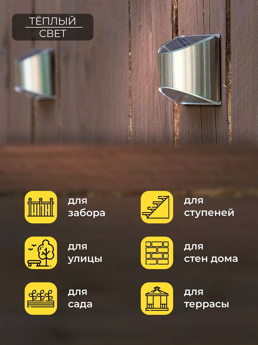 Светодиодные ландшафтные светильники Светильник Solar LED MP106 для архитектурной подсветки на солнечной батарее 48106 