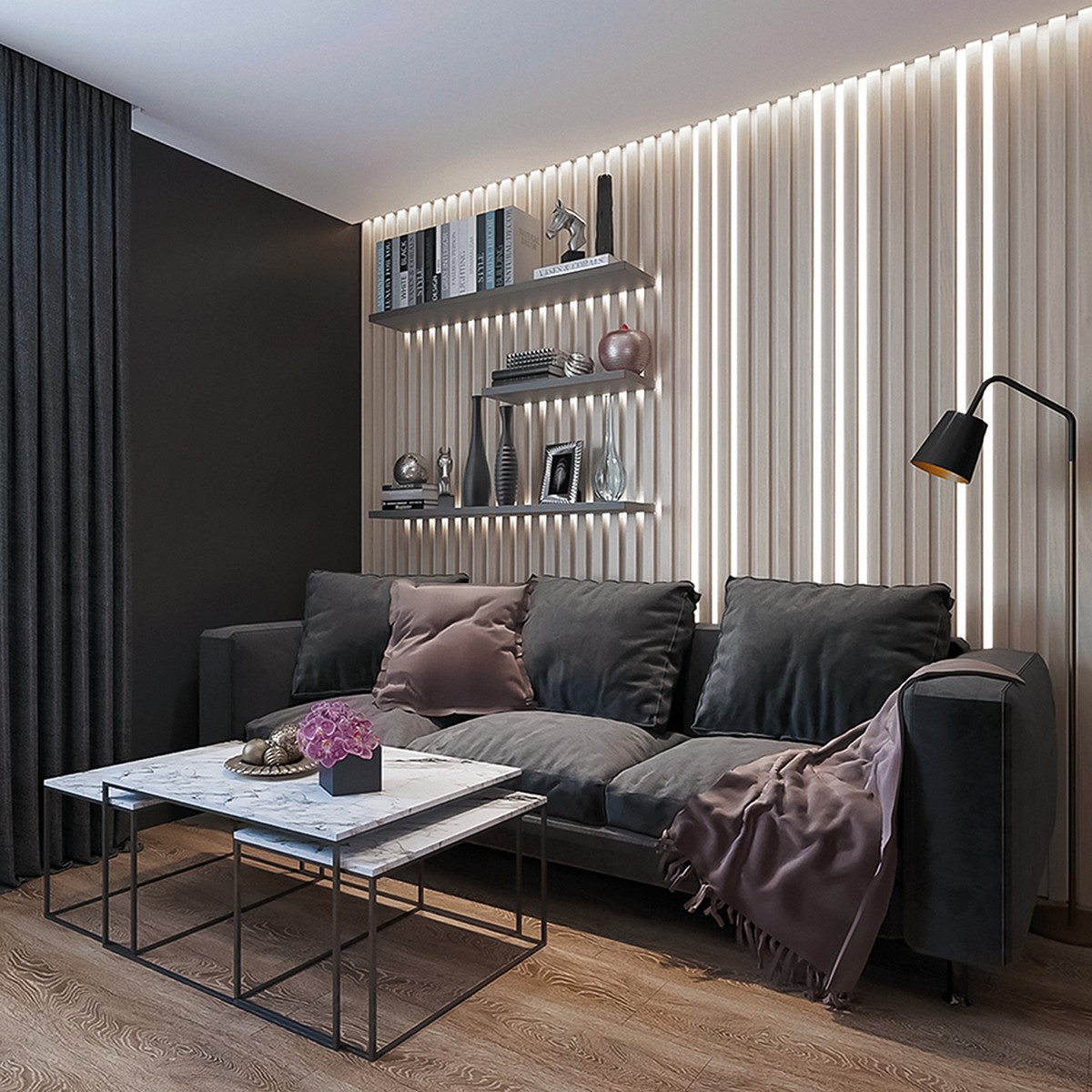 Светодиодная лента белая нейтральная Лента светодиодная Feron LS530 COB 512SMD(2110)/м 12Вт/м 24V 4000К IP20 5 метров 48969 