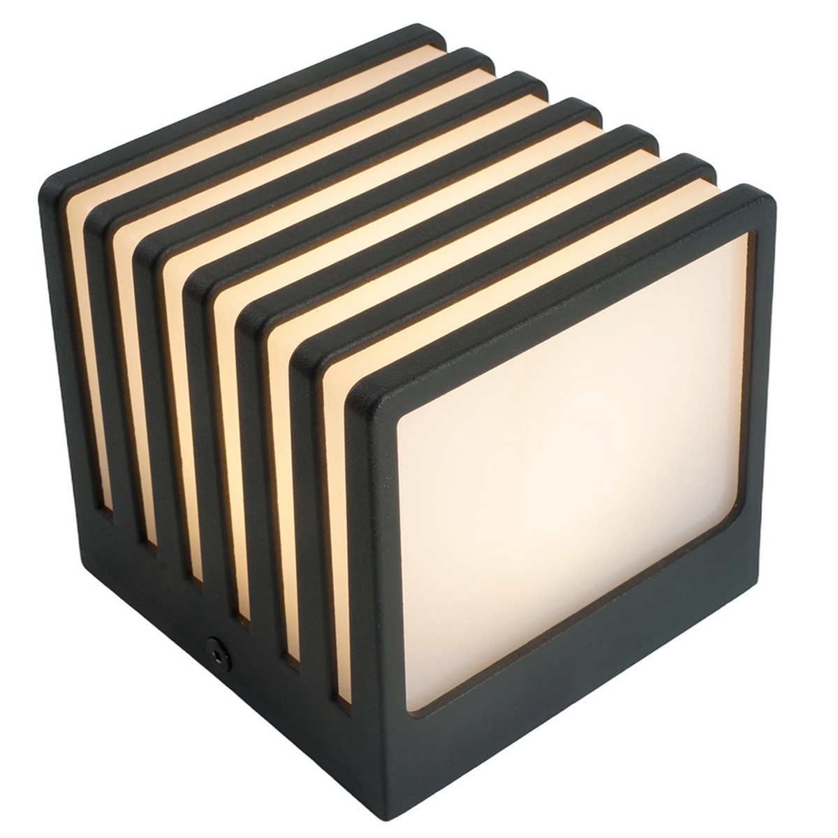 Уличные настенные светильники Светильник садово-парковый Feron DH0605 на стену GX53 черный 51335 