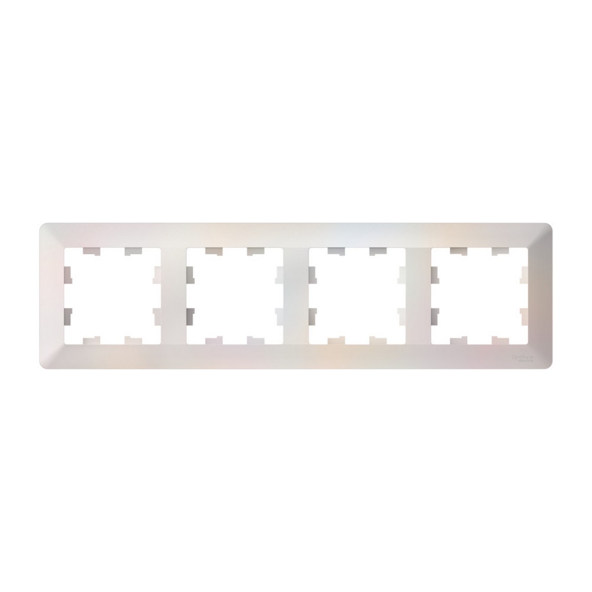 AtlasDesign Жемчуг Рамка Systeme Electric AtlasDesign Air Жемчуг/дымчатый белый 4-ая ATN220404