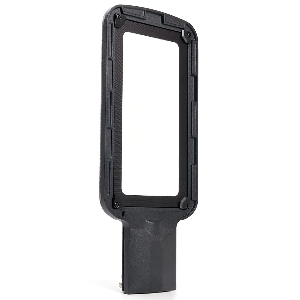 Консольные уличные светодиодные светильники на столб Светодиодный уличный консольный светильник SAFFIT SSL10-50 50W 5000K черный 55233 