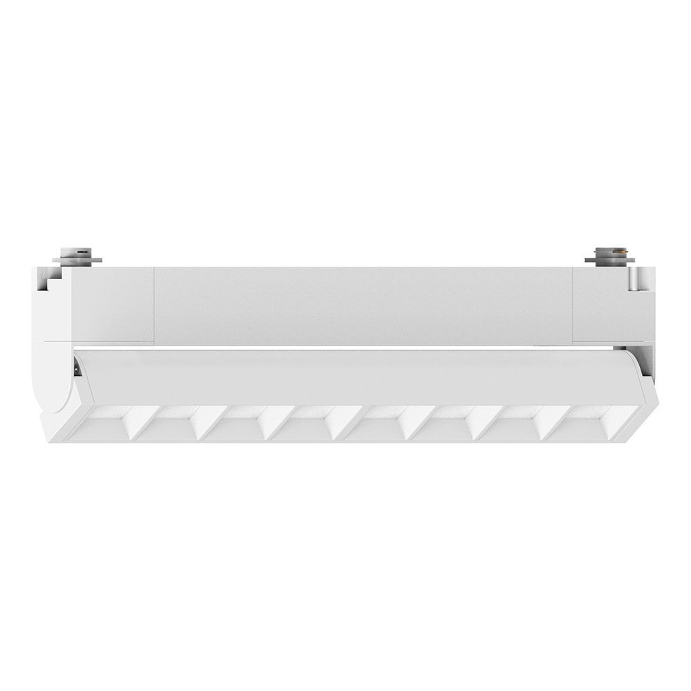 Трековые светодиодные светильники Светодиодный светильник Feron AL131 трековый однофазный 20W 4000K 60 град. белый 48375 