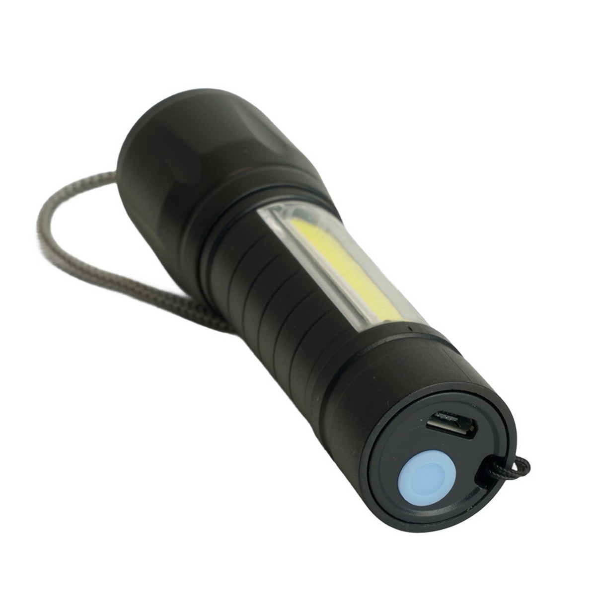 Фонарь ручной Feron TH2408 с аккумулятором USB ZOOM 51118 фото