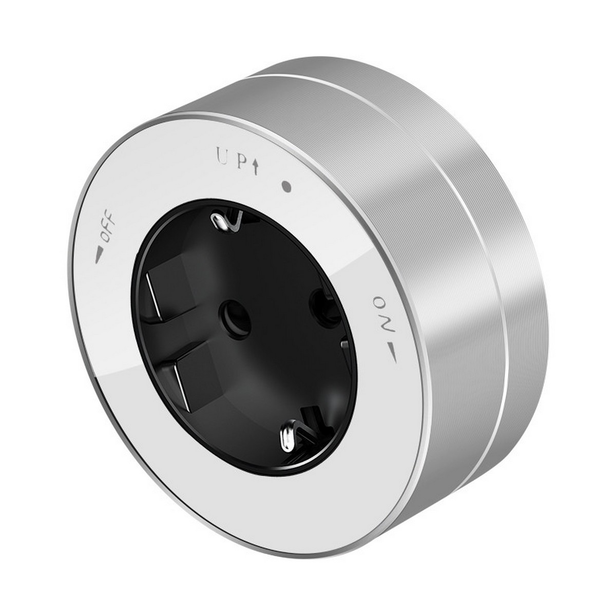 Розетка Systeme Electric MultiTrack 2К+З круглая 16А/250В Белый MTK13001W