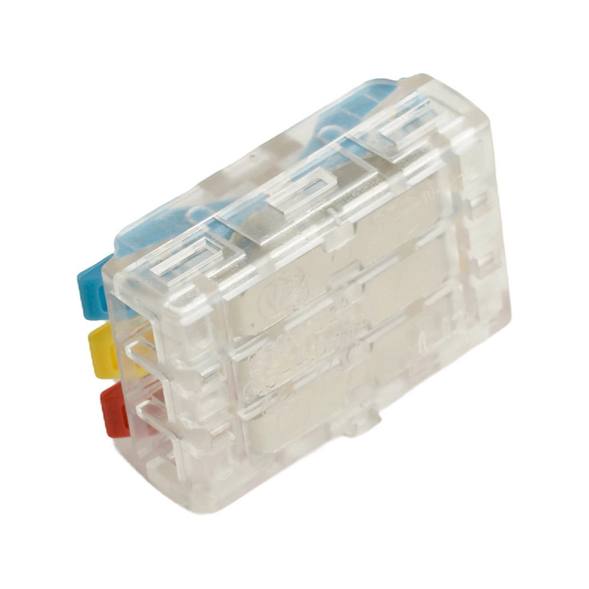 Клемма STEKKER LD219-423 супер-компактная проходная на 3 контакта (DIY упак 10 шт) 49785