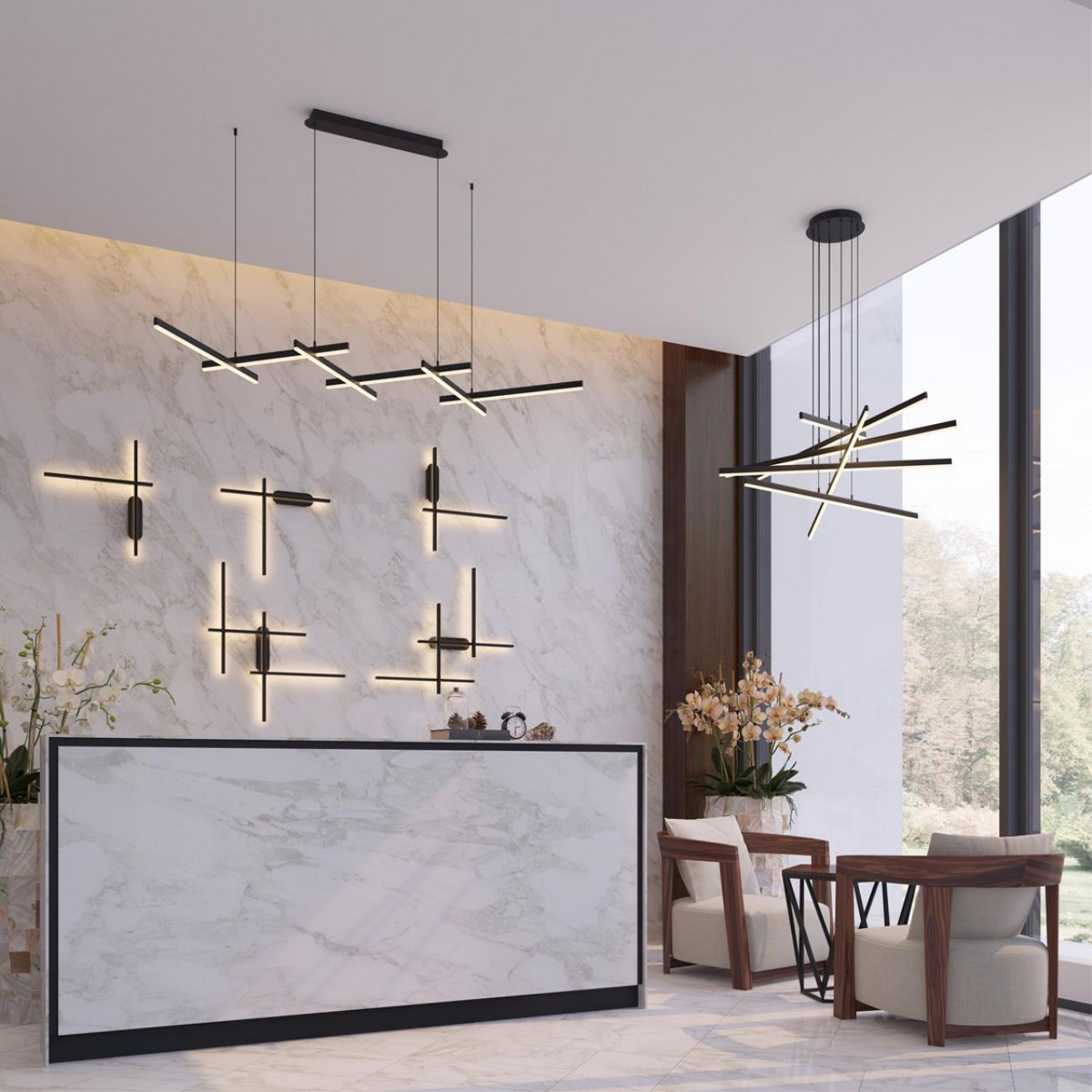 Подвесные светодиодные светильники Подвесной светильник ODEON LIGHT 3890/96L RUDY 