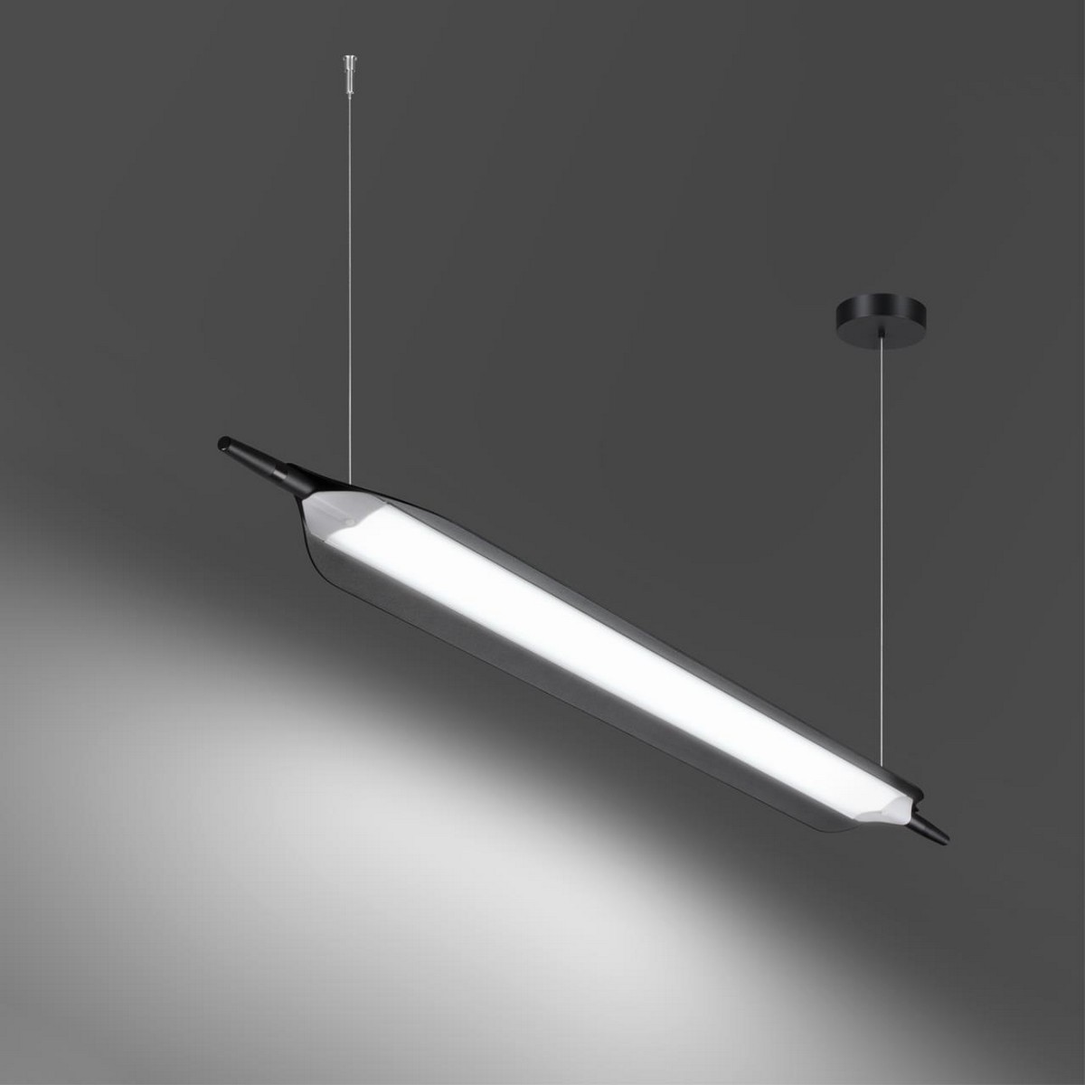 Подвесные светодиодные светильники Светильник подвесной светодиодный диммируемый со сменой цветовой температуры (управление сенсор) NOVOTECH 359544 ALA 