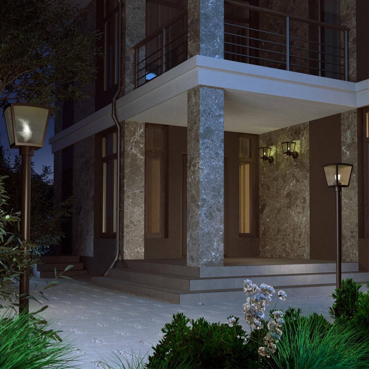 Светодиодные ландшафтные светильники Светильник ландшафтный NOVOTECH 370944 PARK 