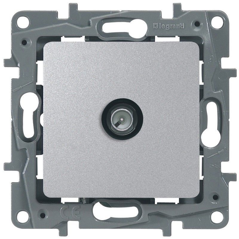 Legrand Etika Алюминий Розетка TV Legrand Etika алюминий оконечная 672465