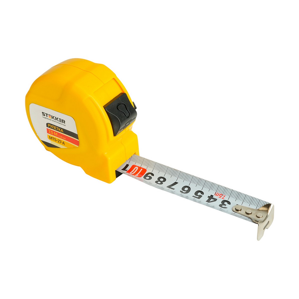 Рулетка STEKKER MTS-27-А 7,5 м х 25 мм 50207 фото