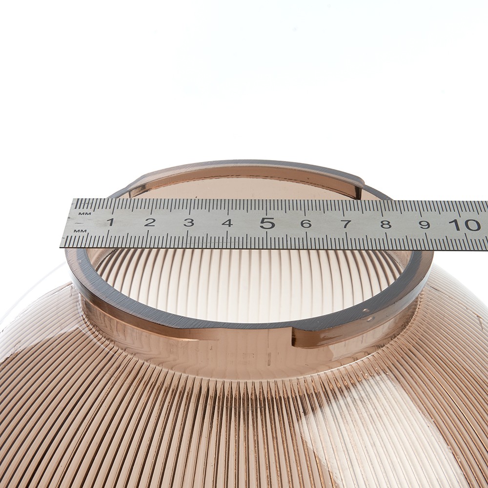 Уличные светильники на постамент Светильник садово-парковый Feron НТУ 02-60-205 шар ПМАА E27 230V призма дымчатый 11567 