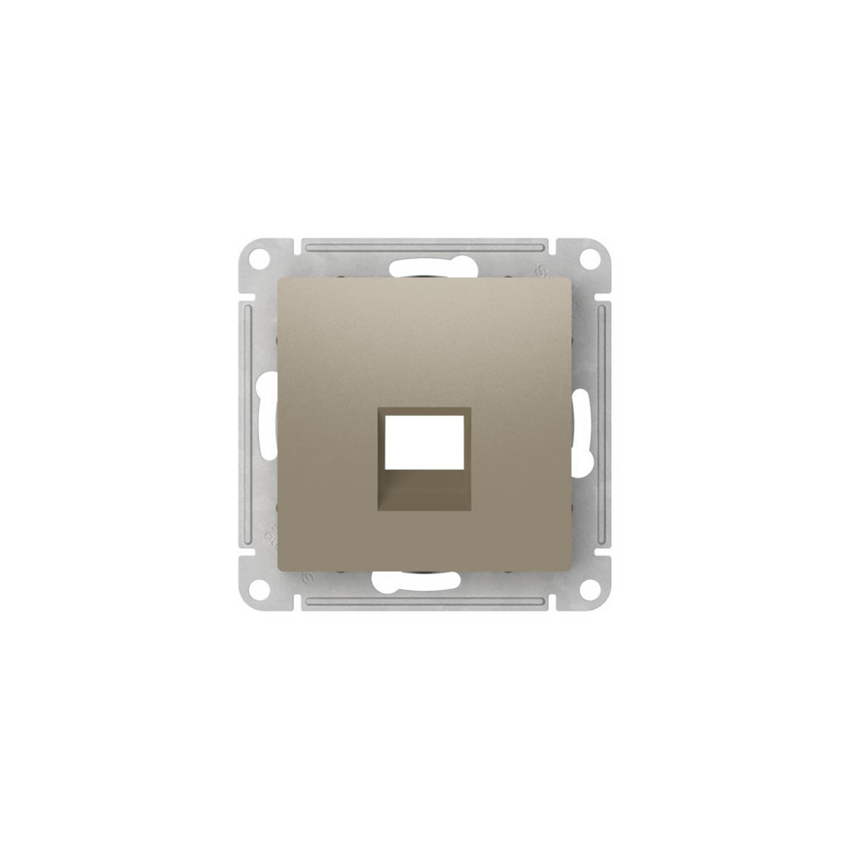 Накладка Systeme Electric AtlasDesign Шампань для информационных функций Keystone