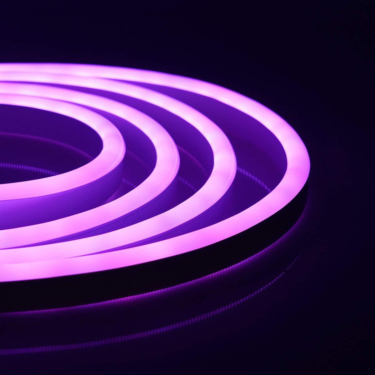 Светодиодная лента RGB Светодиодная LED лента Feron LS720 неоновая 72SMD(5050)/м 8Вт/м 10м 220V RGB IP67 52111 