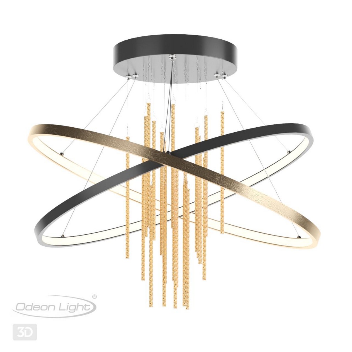 Потолочный светильник ODEON LIGHT 3901/70CL MONICA