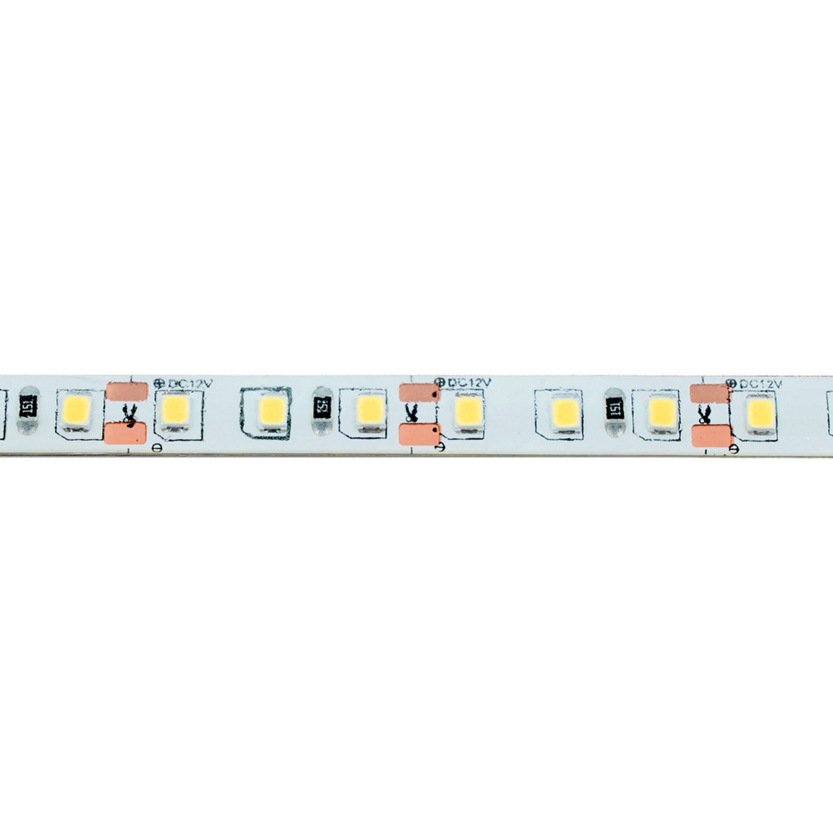 Светодиодная LED лента Feron LS613 120SMD(2835)/m 9.6W/m 12V 5m 4000К 51637