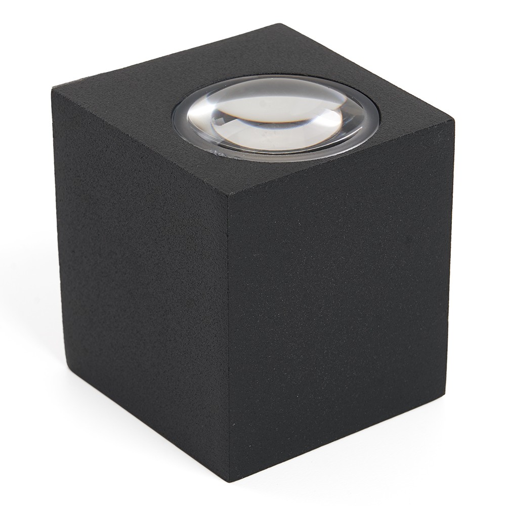 Уличные настенные светильники Светильник уличный светодиодный Feron DH054 6W 400Lm 4000K черный 48482 