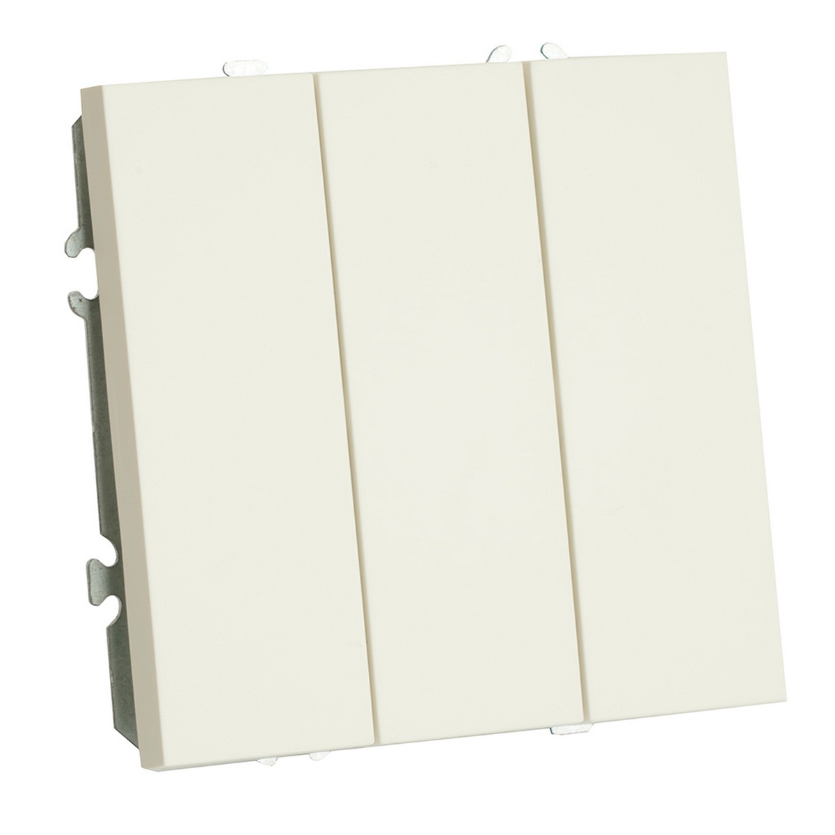 Эмили - Розетки и выключатели Stekker Выключатель 3-клавишный STEKKER Эмили RSW10-5108-01 белый фарфор soft touch 49870