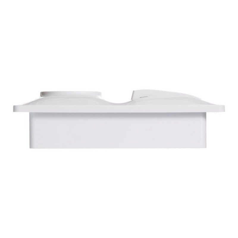 Glossa Белый Блок:Glossa Белый розетка и 1-кл. выключатель GSL000160