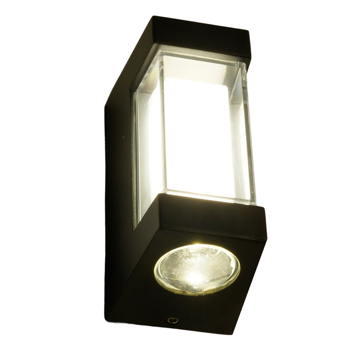 Уличные настенные светильники Светильник уличный светодиодный Feron DH058 4W 380Lm 4000K черный 51490 