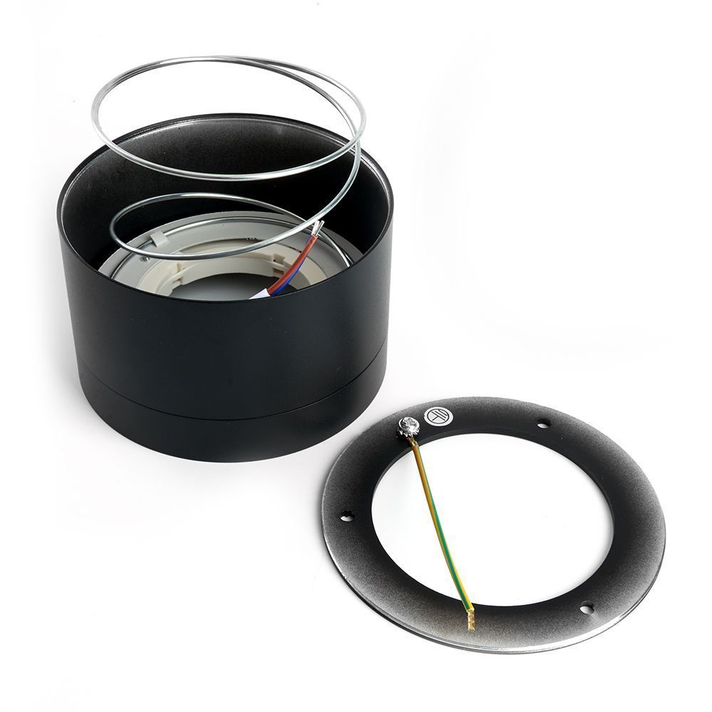 Светильники споты светодиодные Светильник спот потолочный Feron HL370 25W GX70 черный 48298 