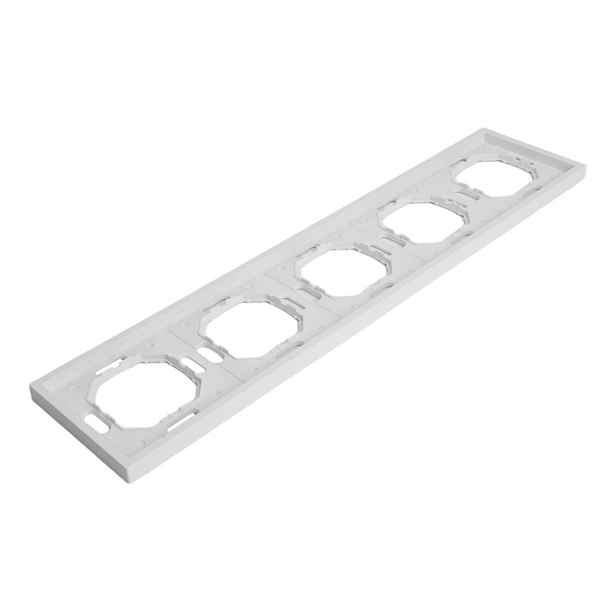 Рамка 5-ая STEKKER Эмили PFR00-5005-01 белый фарфор soft touch 49888