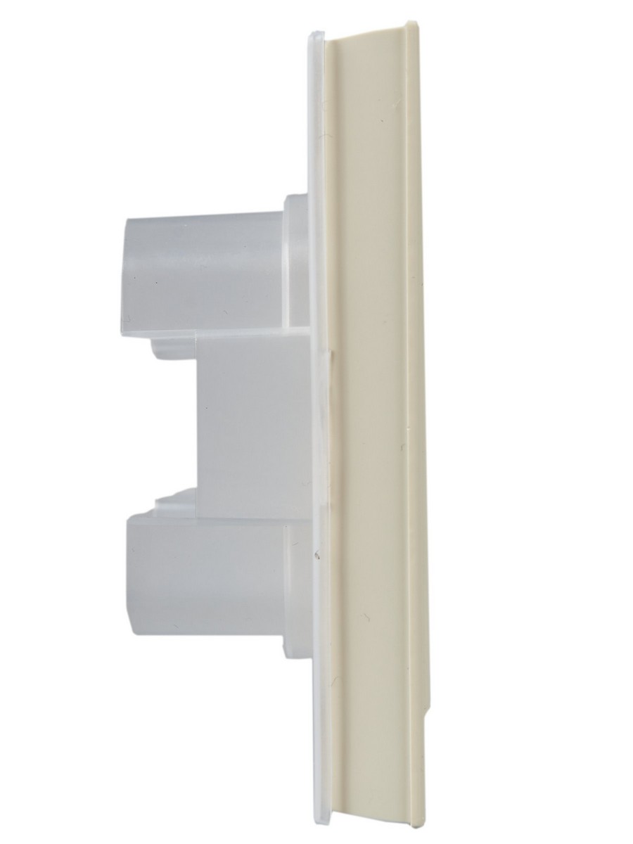 IEK Brite Рамки Рамка IEK BRITE 2-местная IP44 РУ-2-БрКр-44 бежевый BR-M22-44-K10