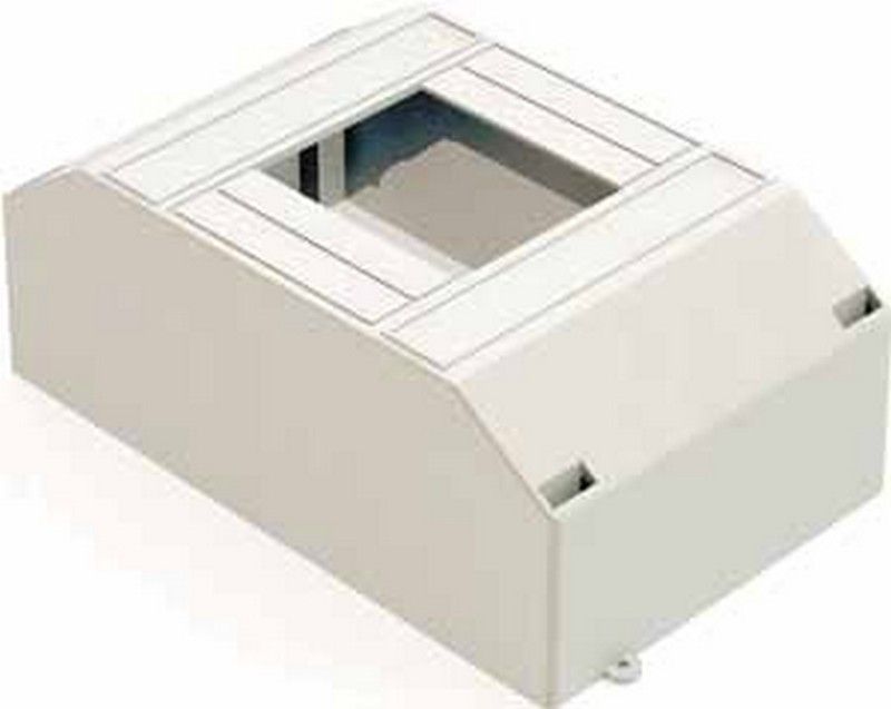 Пластиковые боксы и щиты Dekraft Корпус пластиковый Dekraft ЩРН-П-2/4 навесной 2-4 мод. IP30 БЕЛЫЙ 31031DEK