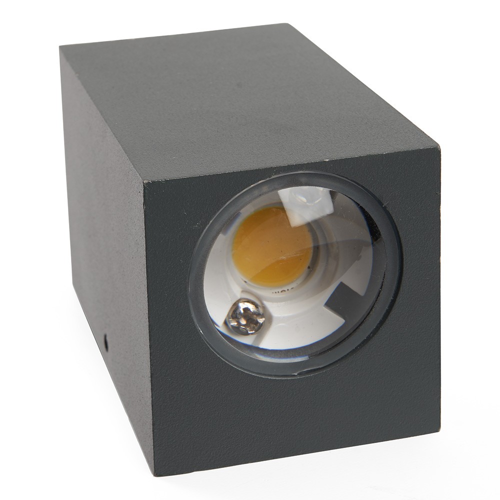 Светильник уличный светодиодный Feron DH055 2*5W 800Lm 4000K серый 48488