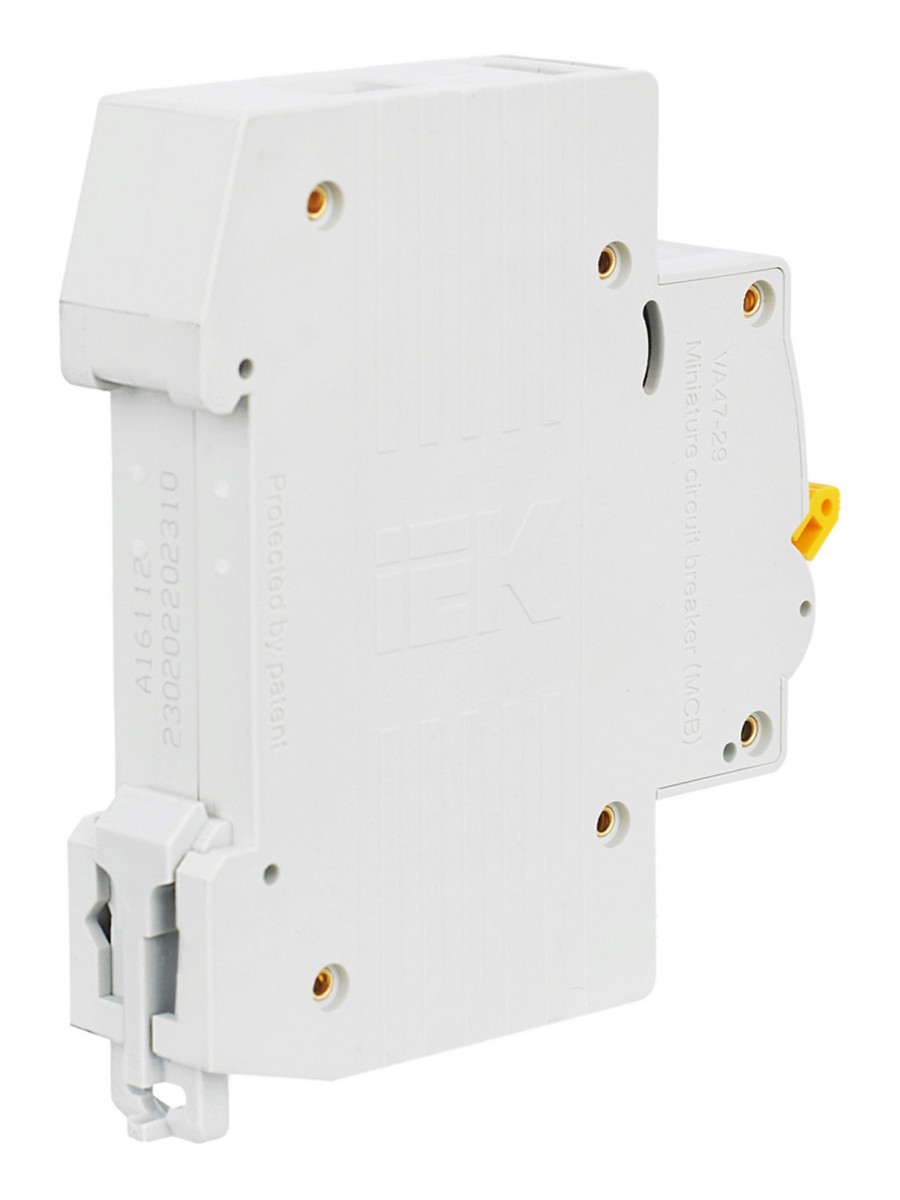 1 полюсные (однополюсные) Автоматический выключатель IEK KARAT ВА47-29 1Р 10А 4,5кА х-ка С MVA20-1-010-C 