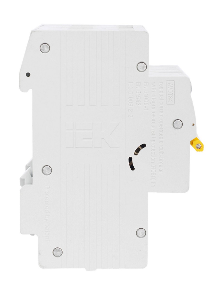 IEK Дифференциальный автоматический выключатель IEK KARAT АВДТ34 4P 16A 30мА MAD22-6-016-C-30 