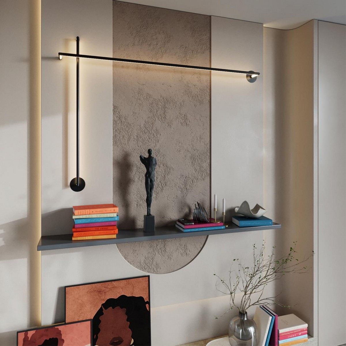 Hастенный светильник ODEON LIGHT 7022/14WL TEO LED
