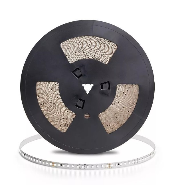 Светодиодная лента белая теплая Светодиодная лента Eleganz LUX 2835 IP20 24V 9.6 Вт/м 120 Led/м Теплый белый 3000K (цена за метр) EL-24V-96WW 