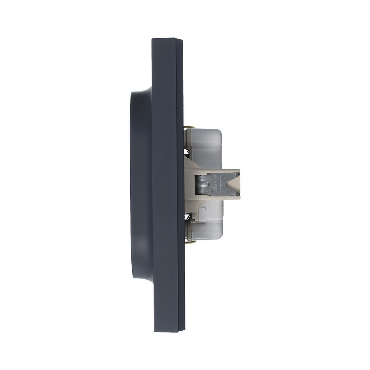 Розетка Systeme Electric AtlasDesign Грифель с/з двойная, 16А, в сборе ATN000724
