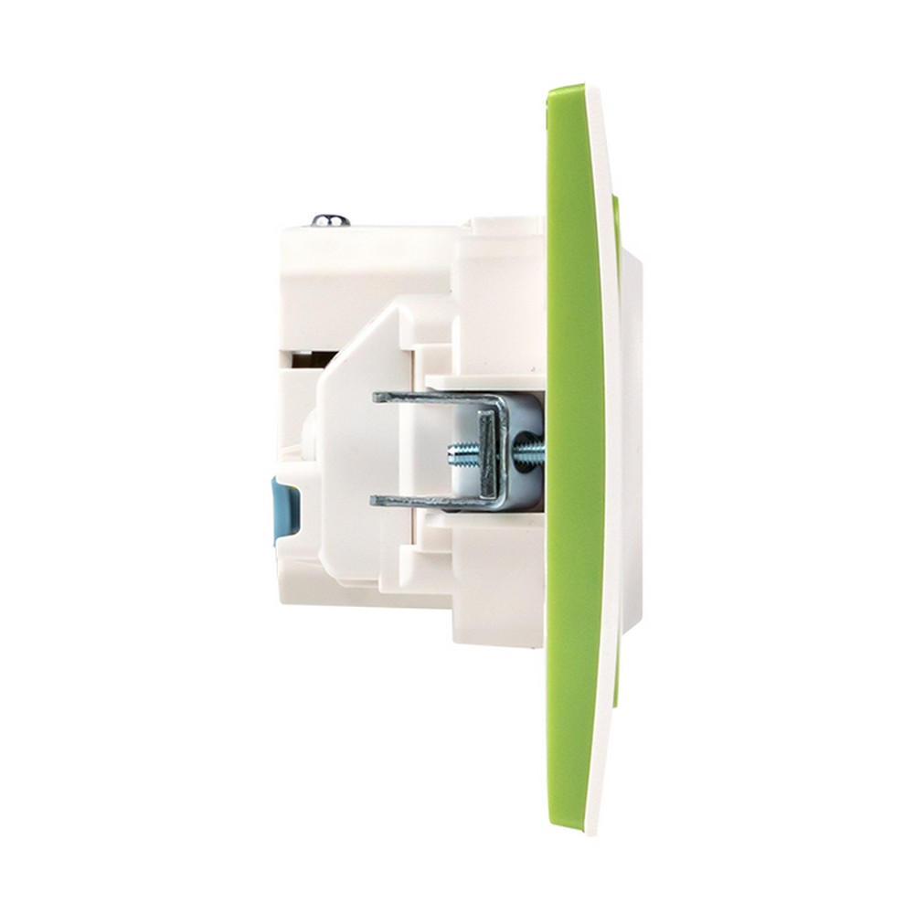 EKF Стокгольм белый Рамка 2-ая EKF PROxima Стокгольм Белый Линия зеленая  EXM-G-303-20