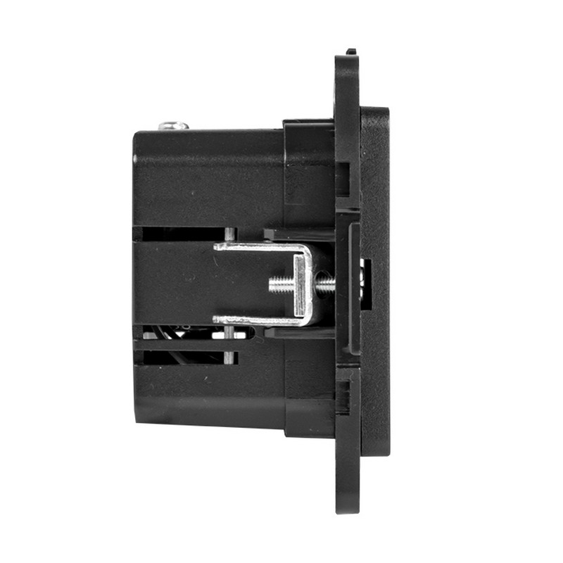 Розетка USB EKF PROxima Стокгольм Черный 2-ая 21А  EZR16-028-10-2USB