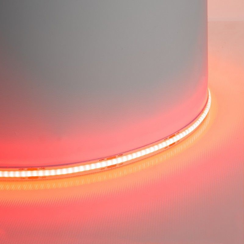 Светодиодная лента красная Лента светодиодная Feron LS530 COB 320SMD(2110)/м 8Вт/м 24V красный IP20 5 метров 48266 