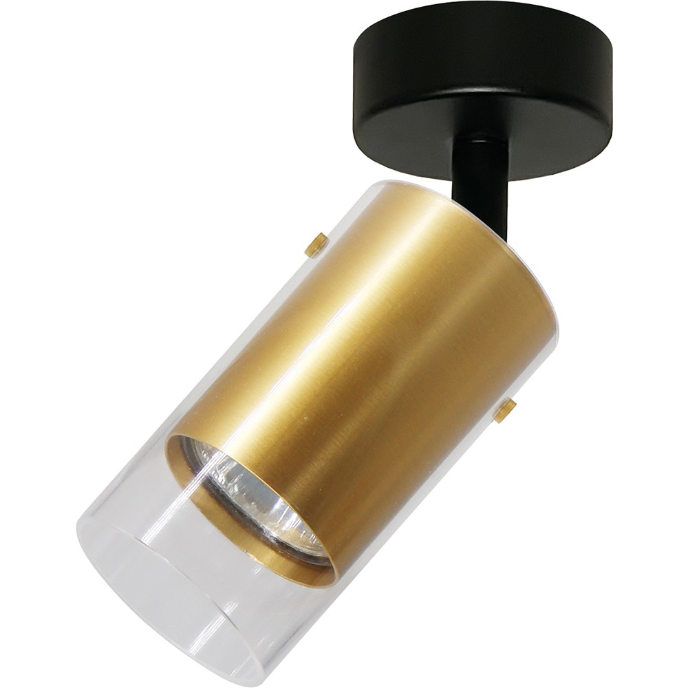 Светильники споты светодиодные Светильник Feron ML 1891 LUMINA настенно-потолочный GU10 золото черный 48746 