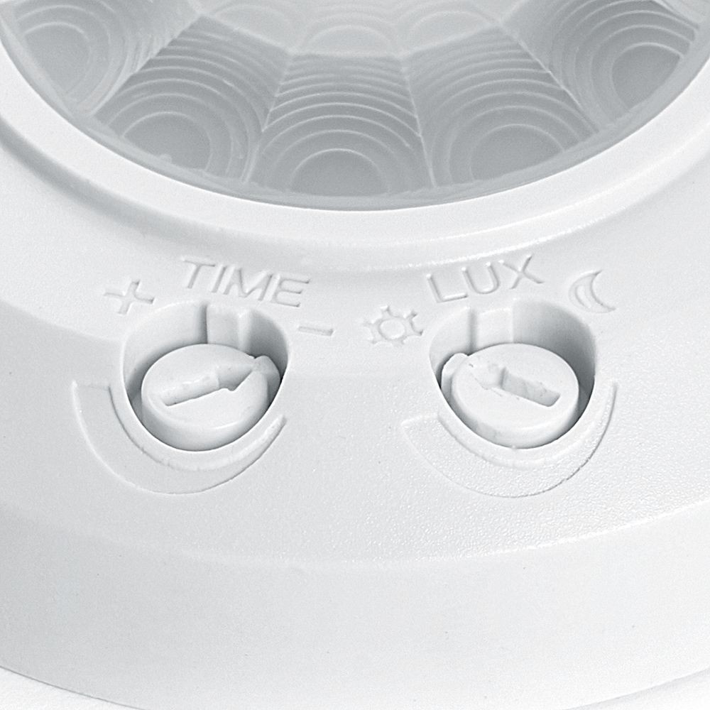 Датчик движения Feron SEN17 400W 8m 120°(гориз.) 360°(верт.) белый 41579