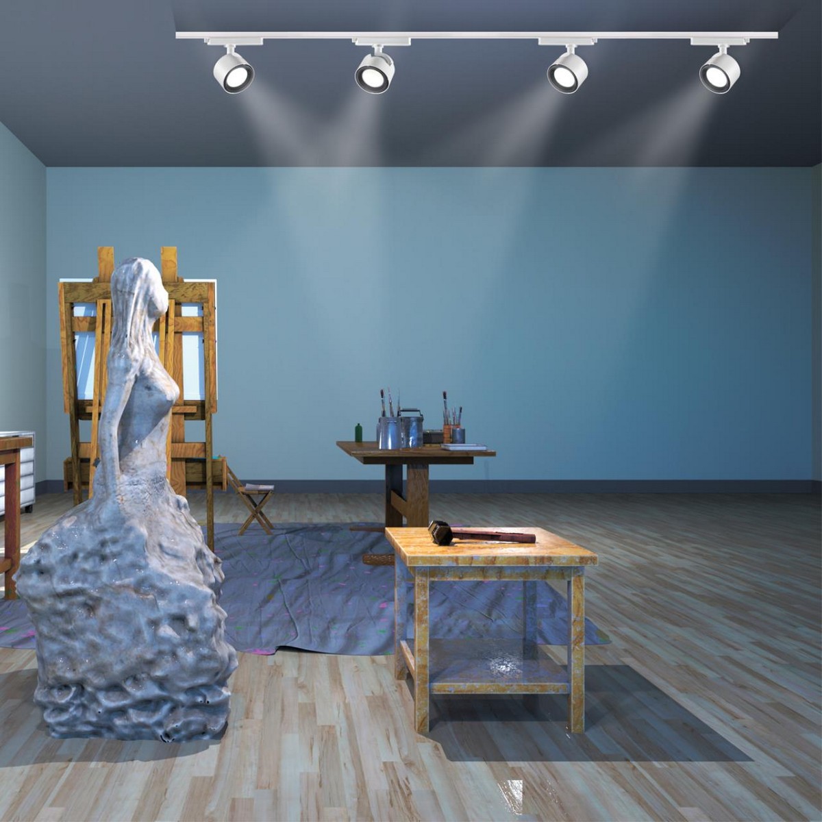 Трековые светодиодные светильники Светильник трековый однофазный трехжильный светодиодный NOVOTECH 358432 PIRUM 