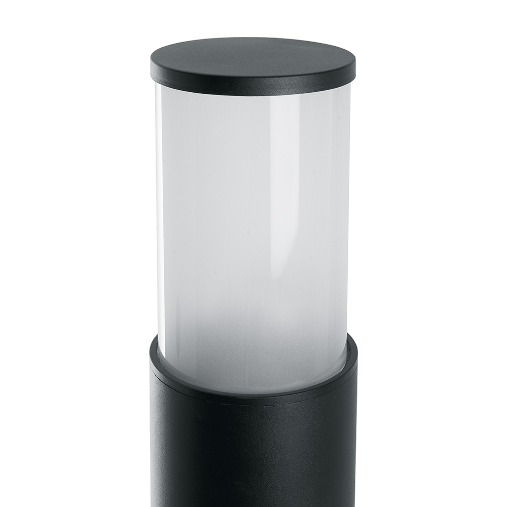 Уличные светильники столб Светильник садово-парковый Feron DH0908 столб  E27 230V черный 11658 