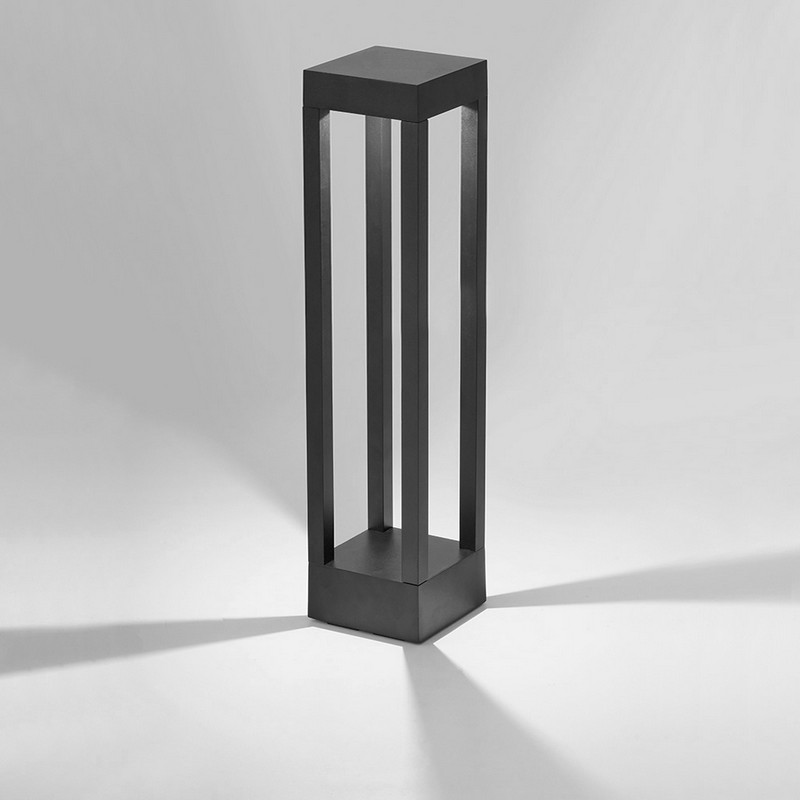 Уличные светильники на столб Светильник уличный светодиодный Feron DH802 10W AC/DC12-24V 3000K черный 48450 