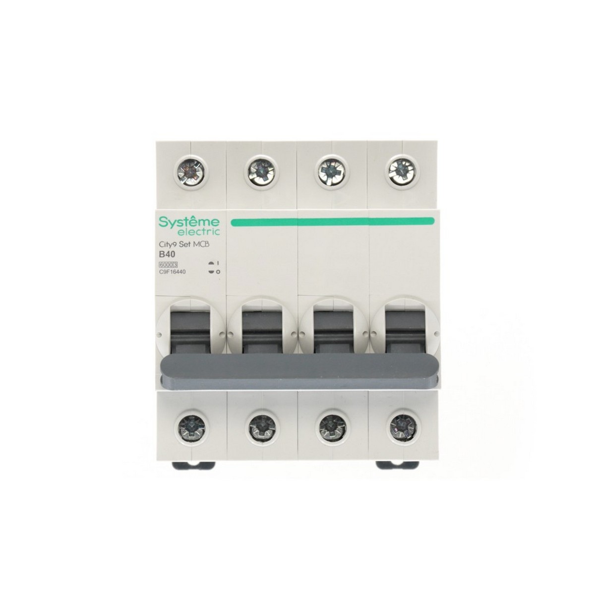 Автоматический выключатель Systeme Electric City9 Set (АВ) B 40А 4P 6kA C9F16440