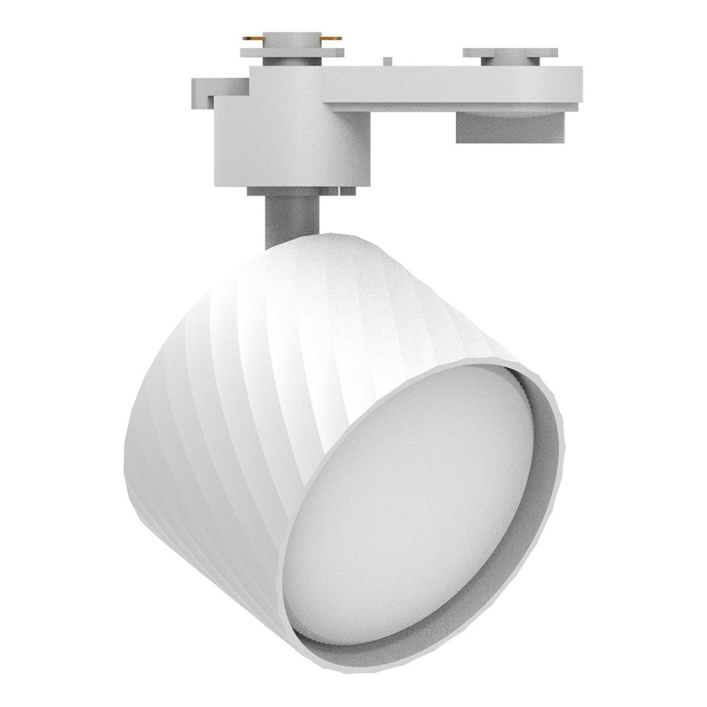 Трековые светодиодные светильники Светильник Feron AL125 трековый GX53 белый 48776 