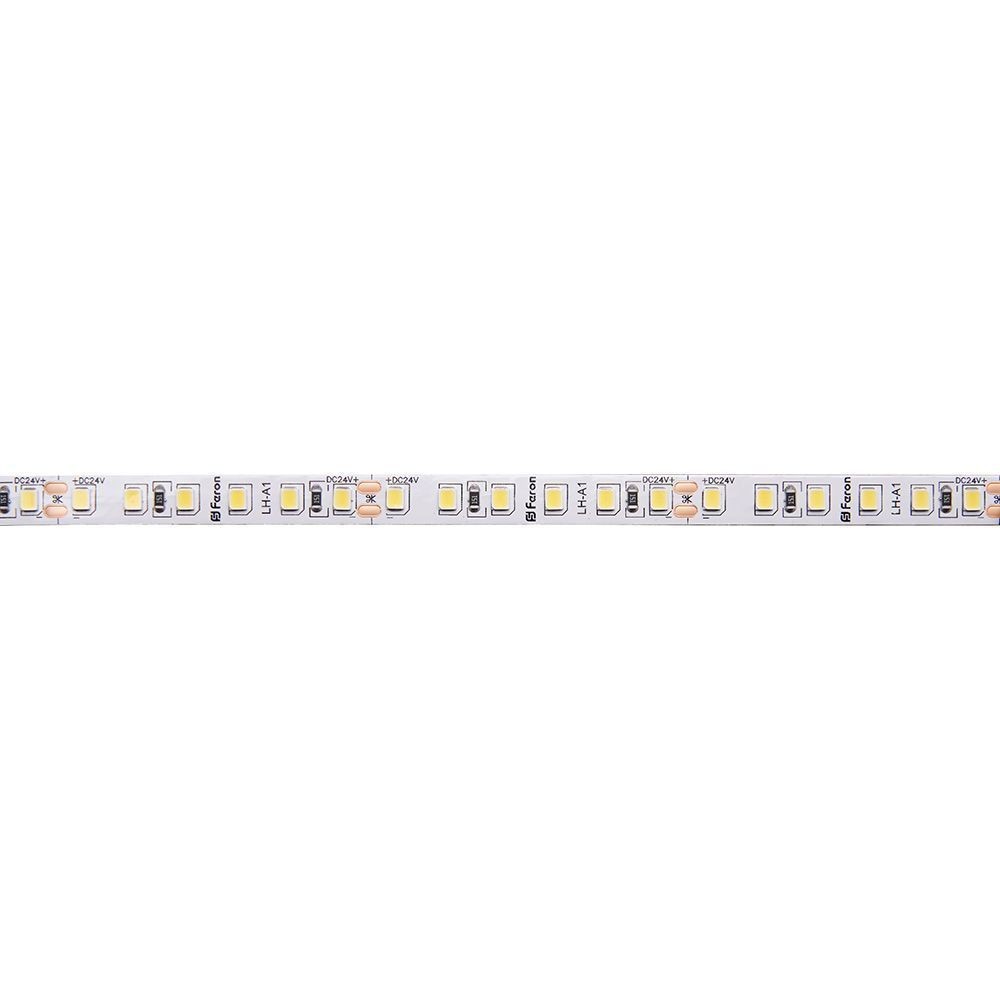 Лента светодиодная Feron LS501 120SMD(2835)/м 11Вт/м 24V 3000К IP20 5 метров 41056