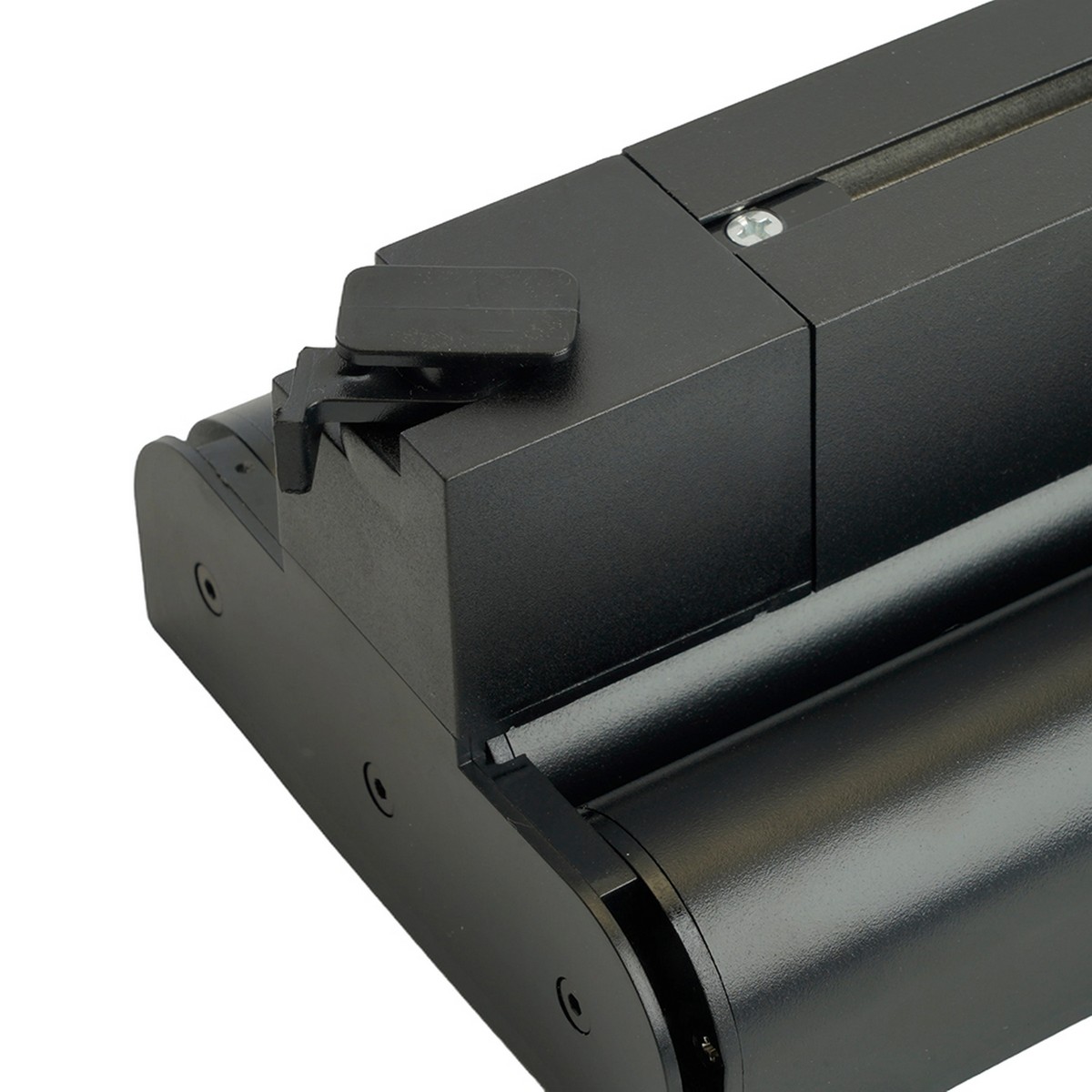 Трековые светодиодные светильники Светодиодный светильник Feron AL124 трековый на шинопровод 3*30W 4000K 60 градусов черный 48930 