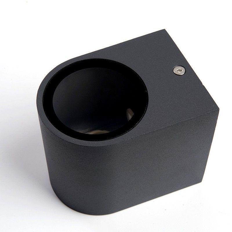 Уличные настенные светильники Светильник садово-парковый Feron DH014 на стену GU10 230V черный 11866 